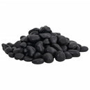 polerede småsten 10 kg 2-5 cm sort