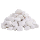 polerede småsten 10 kg 2-5 cm hvid