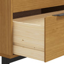 kommode FLAM 80x40x80 cm massivt fyrretræ