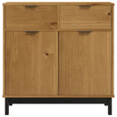 skænk FLAM 80x40x80 cm massivt fyrretræ