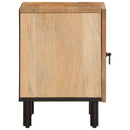 sengebord 40x33x46 cm massivt mangotræ