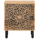sengeborde 2 stk. 40x33x46 cm massivt mangotræ