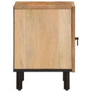 sengeborde 2 stk. 40x33x46 cm massivt mangotræ