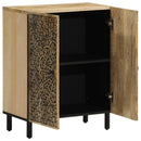 skab 60x33x75 cm massivt mangotræ