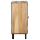 skab 60x33x75 cm massivt mangotræ