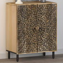 skab 60x33x75 cm massivt mangotræ
