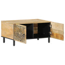 sofabord 80x50x40 cm massivt mangotræ