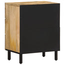 sengebord 50x33x60 cm massivt mangotræ