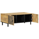sofabord 100x54x40 cm massivt mangotræ