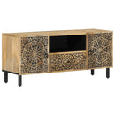 tv-bord 105x33x46cm massivt mangotræ
