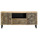 tv-bord 105x33x46cm massivt mangotræ