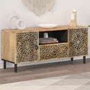 tv-bord 105x33x46cm massivt mangotræ
