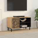 tv-bord 80x31x46 cm massivt mangotræ