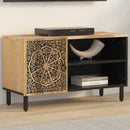 tv-bord 80x31x46 cm massivt mangotræ