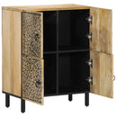 skab 60x33x75 cm massivt mangotræ