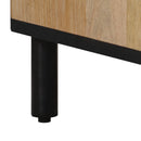 skab 60x33x75 cm massivt mangotræ