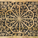 skab 80x33x75 cm massivt mangotræ