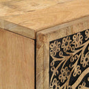 skab 40x33x110 cm massivt mangotræ