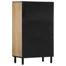 skab 60x33x100 cm massivt mangotræ