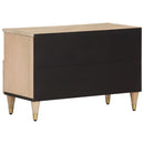 tv-bord 70x33x46 cm massivt mangotræ