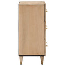 skab 60x33x75 cm massivt mangotræ