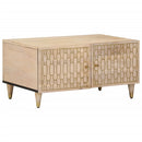 sofabord 80x50x40 cm massivt mangotræ