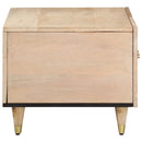 sofabord 80x50x40 cm massivt mangotræ