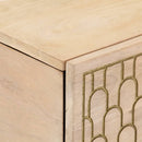 sofabord 80x50x40 cm massivt mangotræ