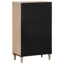 skab 60x33x100 cm massivt mangotræ