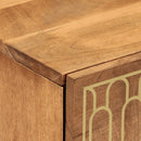 sengeborde 2 stk. 40x33x46 cm massivt mangotræ