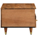 sofabord 80x54x40 cm massivt mangotræ