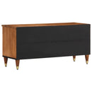 tv-bord 100x33x46 cm massivt mangotræ