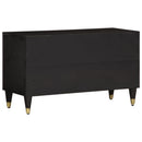 tv-bord 80x31,5x46 cm massivt mangotræ
