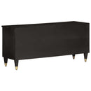 tv-bord 100x33x46 cm massivt mangotræ