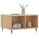 sofabord 60x50x36,5 cm konstrueret træ sonoma-eg