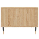 sofabord 60x50x36,5 cm konstrueret træ sonoma-eg