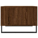 sofabord 60x50x36,5 cm konstrueret træ brun egetræsfarve