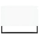 sofabord 90x50x36,5 cm konstrueret træ hvid