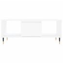 sofabord 90x50x36,5 cm konstrueret træ hvid