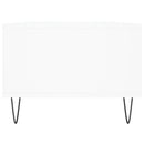 sofabord 90x50x36,5 cm konstrueret træ hvid