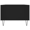 sofabord 90x50x36,5 cm konstrueret træ sort