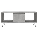 sofabord 90x50x36,5 cm konstrueret træ betongrå
