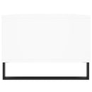 sofabord 90x50x36,5 cm konstrueret træ hvid