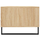 sofabord 90x50x36,5 cm konstrueret træ sonoma-eg