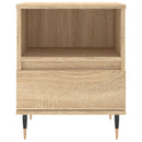 sengeborde 2 stk. 40x35x50 cm konstrueret træ sonoma-eg