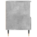 sengebord 40x35x50 cm konstrueret træ betongrå