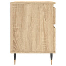 sengebord 40x35x50 cm konstrueret træ sonoma-eg