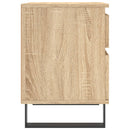 sengeborde 2 stk. 40x35x50 cm konstrueret træ sonoma-eg