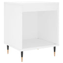 sengeborde 2 stk. 40x35x50 cm konstrueret træ hvid