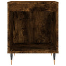 sengebord 40x35x50 cm konstrueret træ røget egetræsfarve